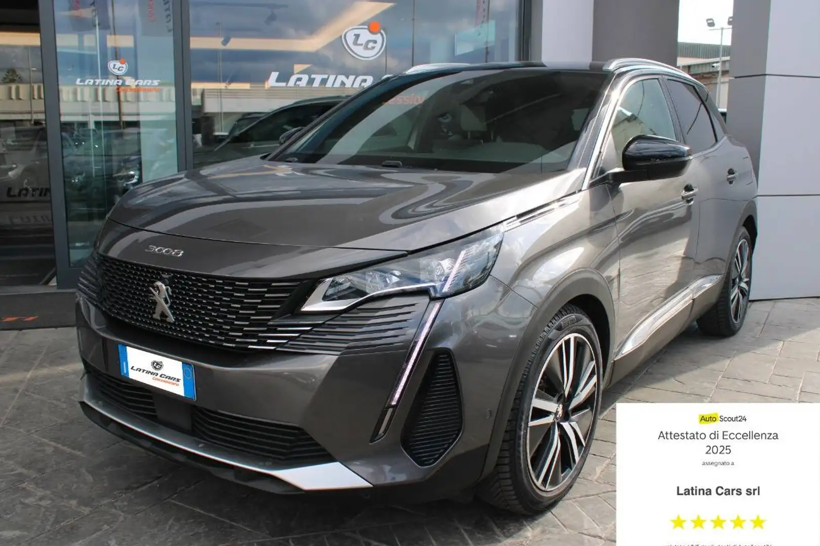 Peugeot 3008 1.6 hybrid phev GT Pack 225cv AUTO con CarPlay Bronzo - 1