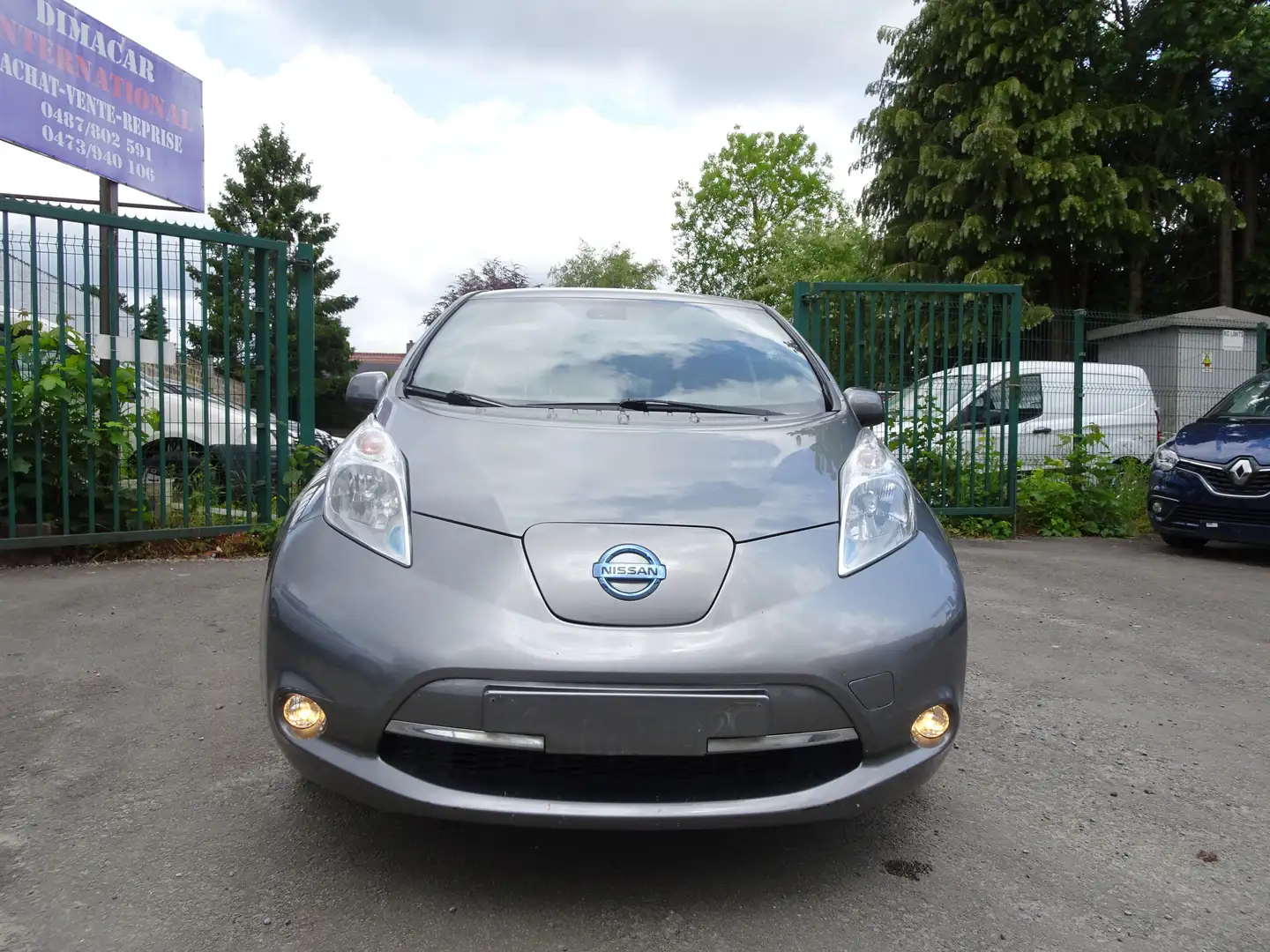Nissan Leaf 30 kWh Tekna Gris - 1