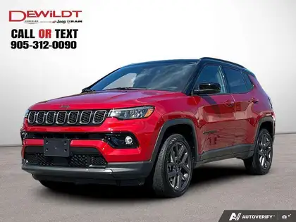 Red 2026 Jeep Compass SUV / Crossover Four-Wheel Drive Automatic