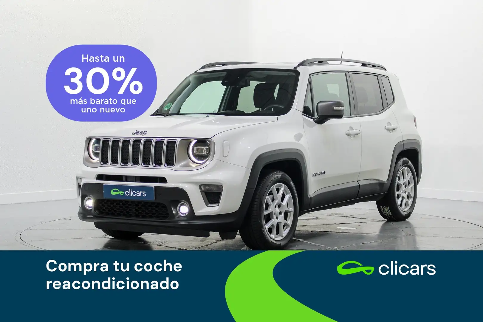 Jeep Renegade 1.0 Limited 4x2 Blanc - 1