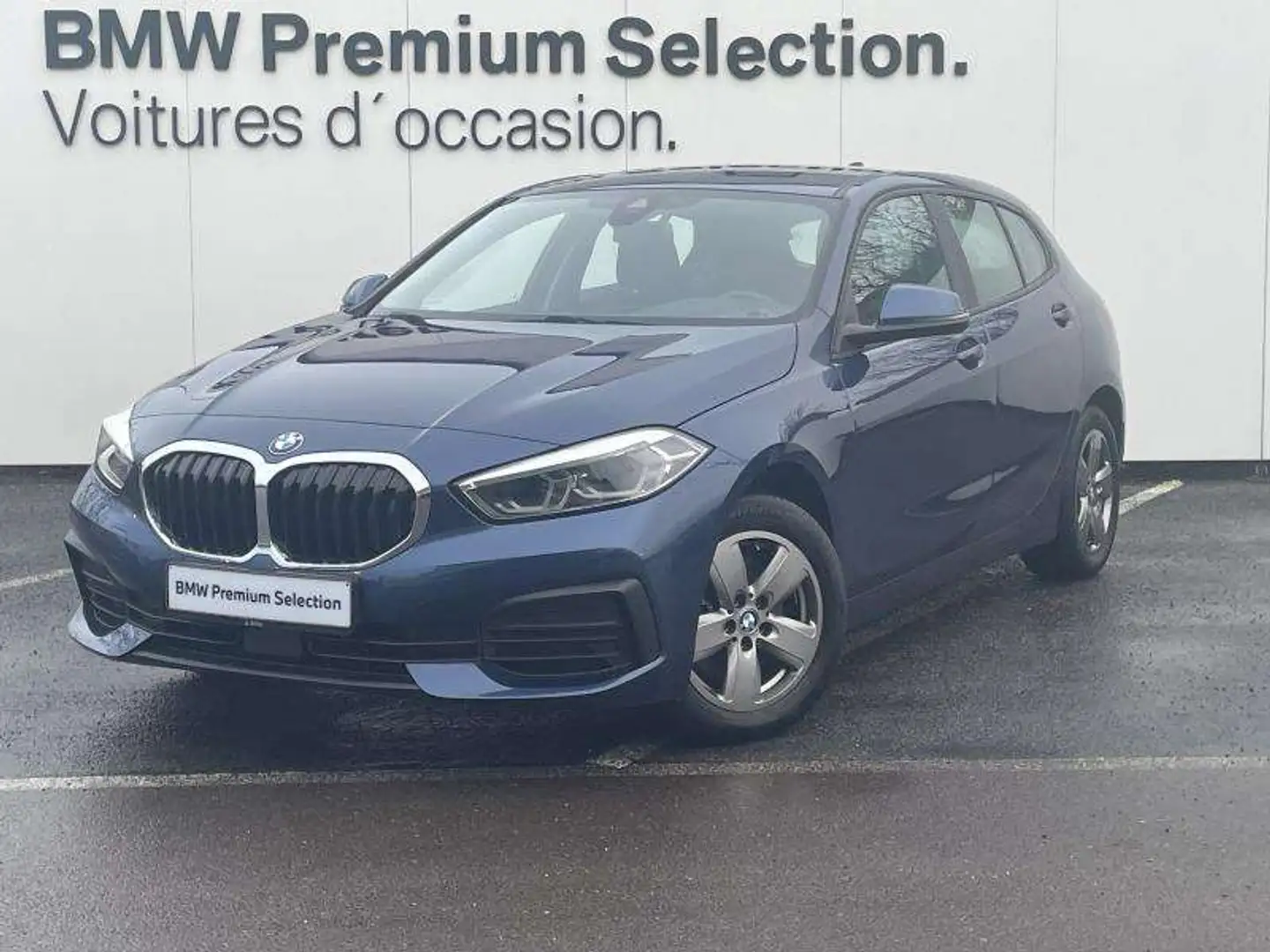 BMW 116 d Bleu - 1