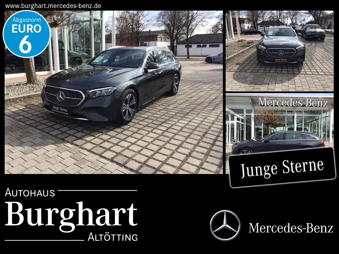 Mercedes-Benz E 220 E 220 T d AVANTGARDE/Advanced/AHK/Standheizung LED Grau - 1
