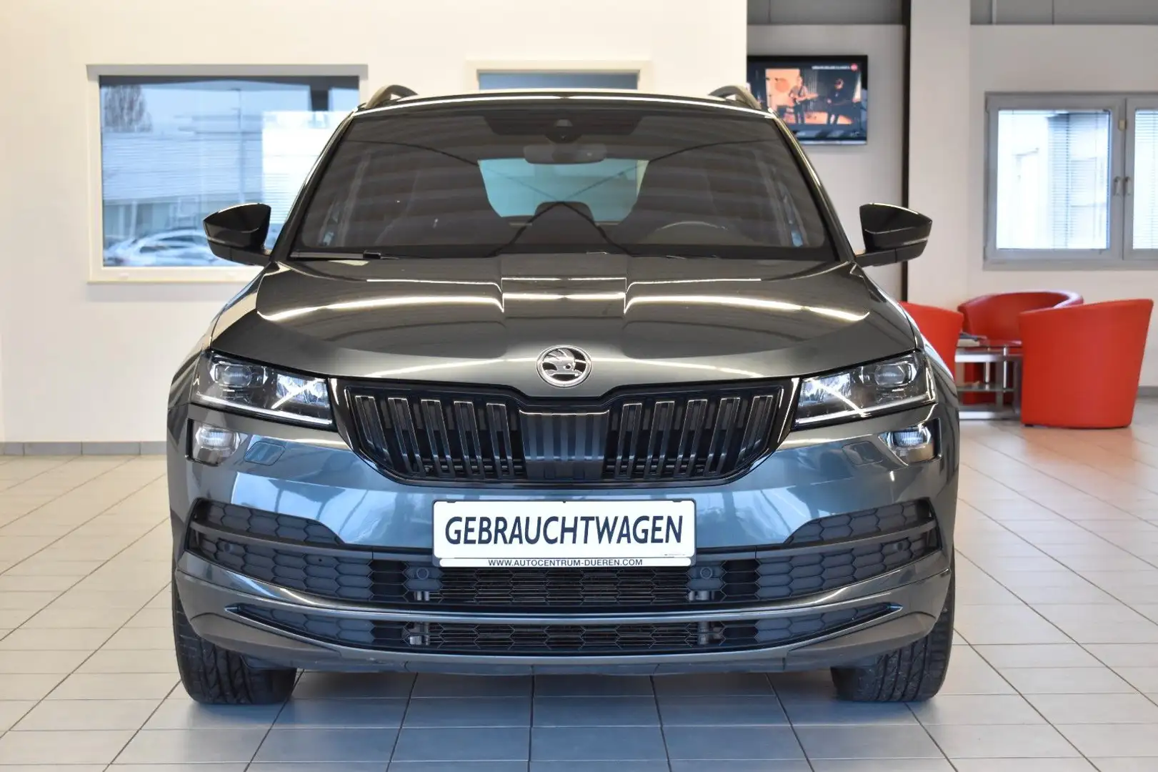 Skoda Karoq Sportline 4x4 AUT./LED/SPORTSITZE/NAV/1.HD Grau - 2
