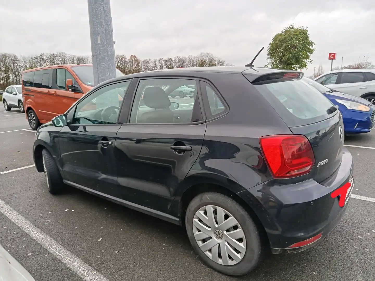 Volkswagen Polo Polo 1.2 TSI Comfortline Zwart - 1