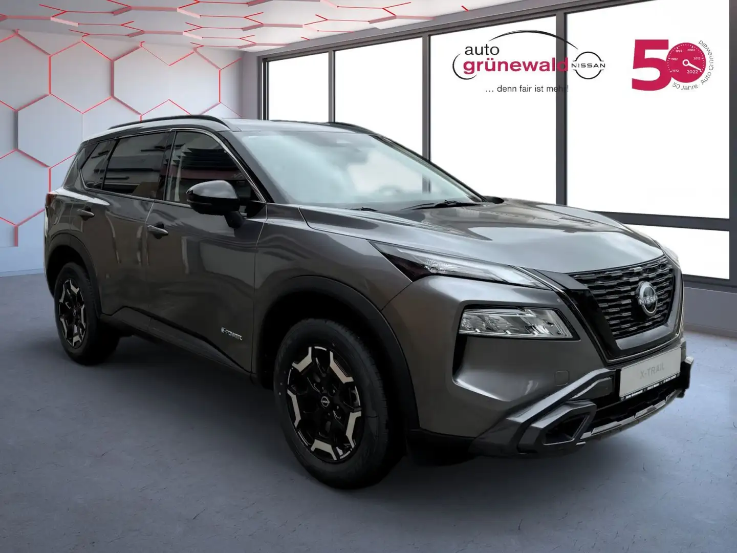 Nissan X-Trail e-power 4x4 N-Trek,LED,360°,Navi,Sitzhzg Argent - 2