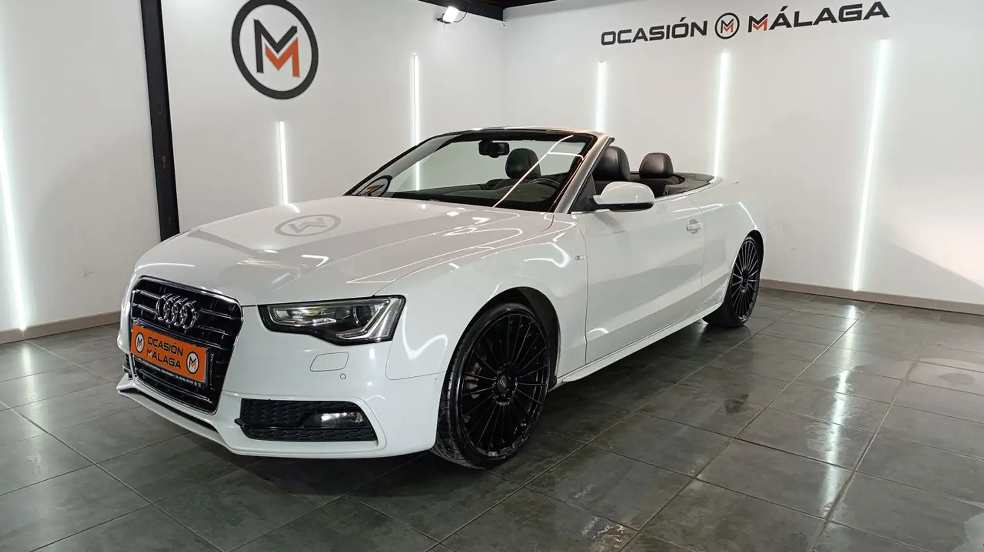 Audi A5 Cabrio 1.8 TFSI Multitronic Blanc - 1