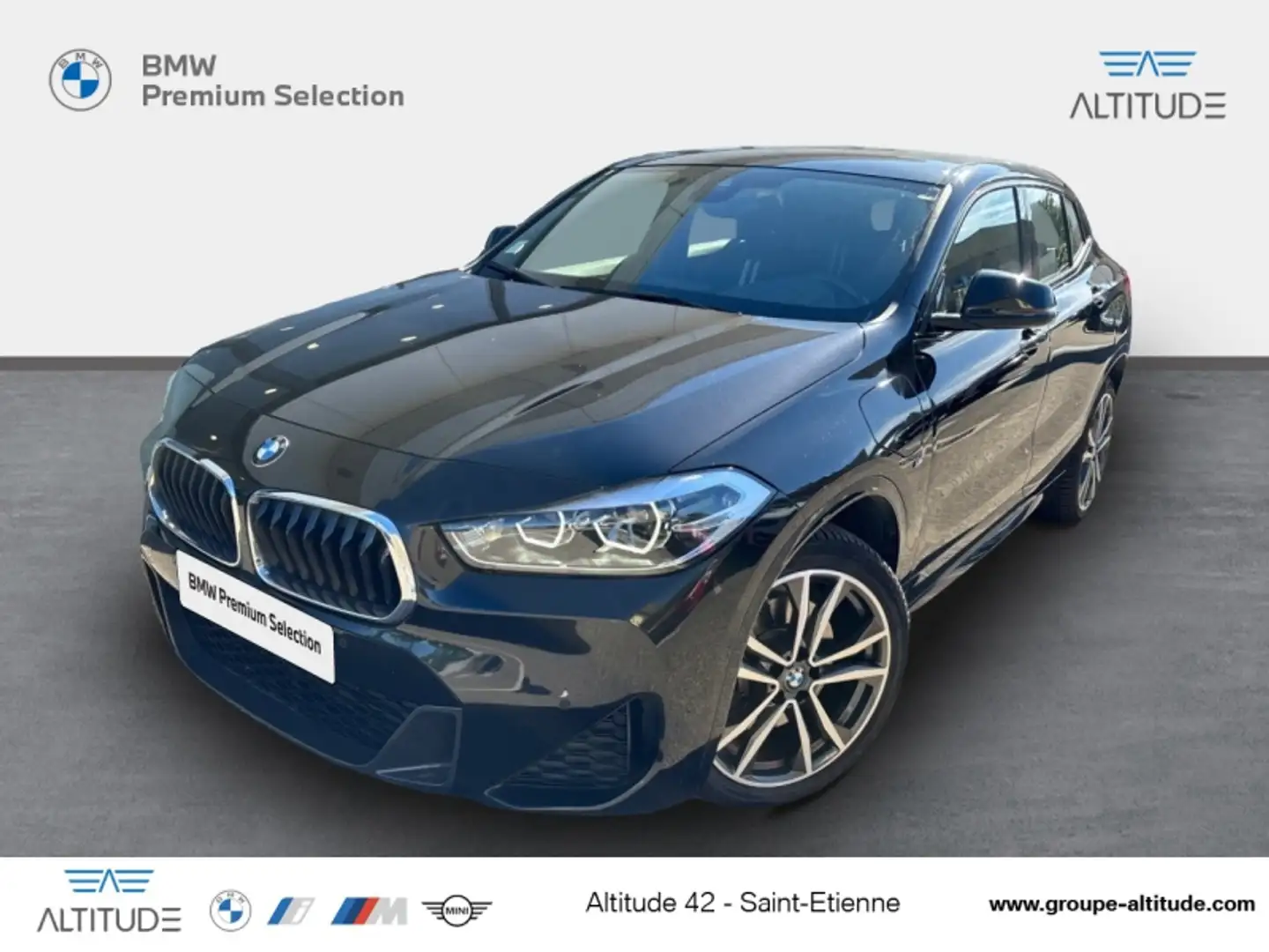 BMW X2 xDrive25eA 220ch M Sport Euro6d-T Noir - 1