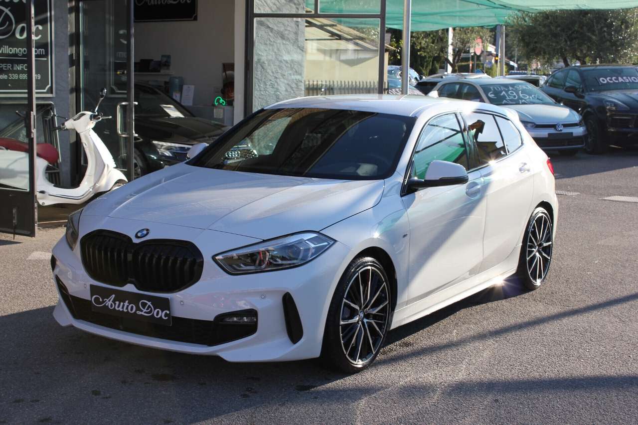 BMW 118 118D MSPORT AUTO NAVY PADDLE AL VOLANTE