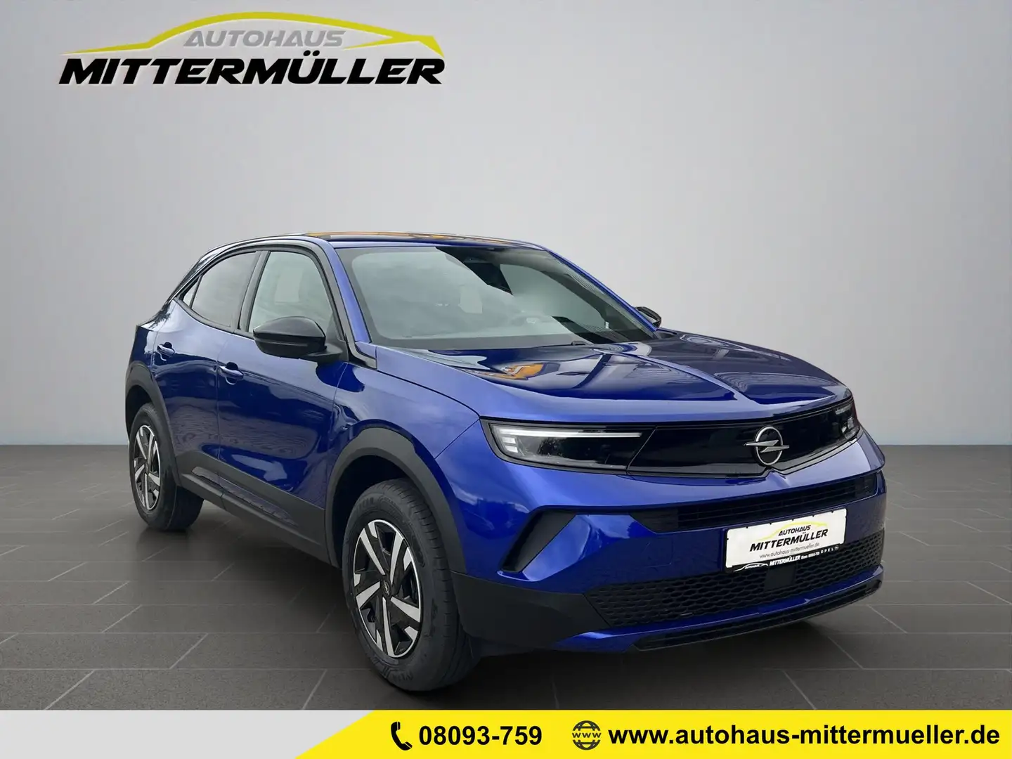 Opel Mokka 1.2 Turbo Edition Automatik PDC Sitzhzg Blau - 1