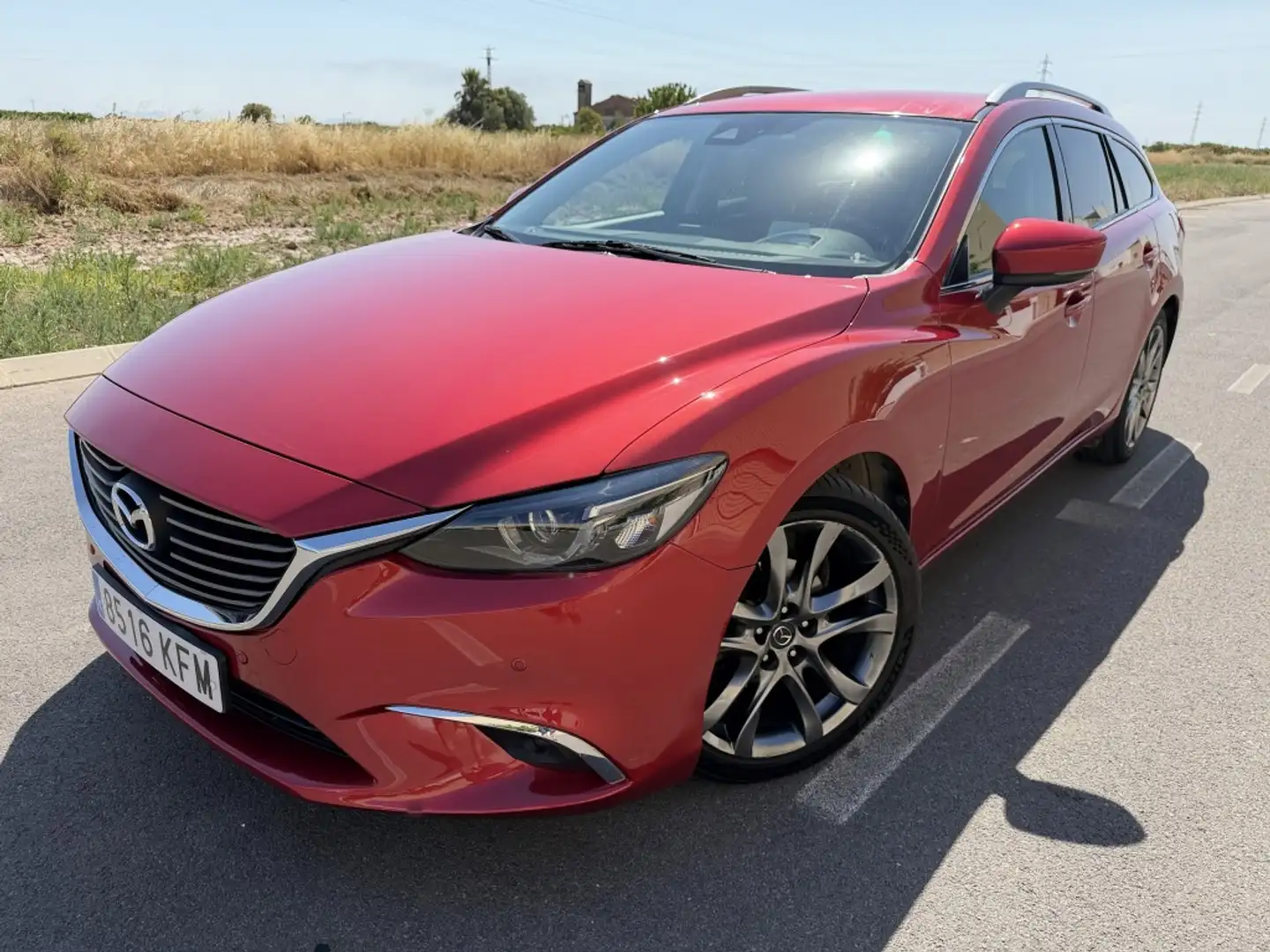 Mazda 6 W. 2.2DE Luxury (Navi) 110kW Burdeos - 1