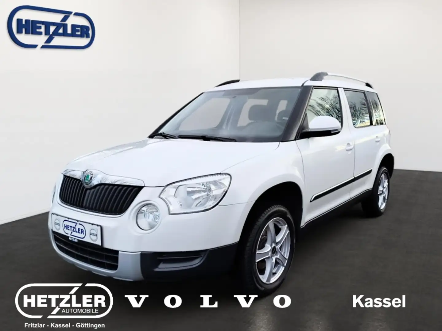 Skoda Yeti Easy eFH Tagfahrlicht ZV ESP ABS Servo TRC Airb AS Weiß - 1