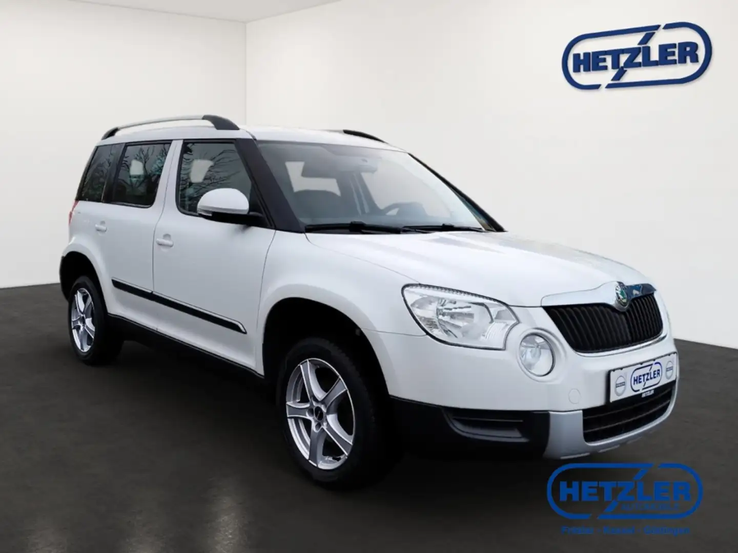 Skoda Yeti Easy eFH Tagfahrlicht ZV ESP ABS Servo TRC Airb AS Weiß - 2