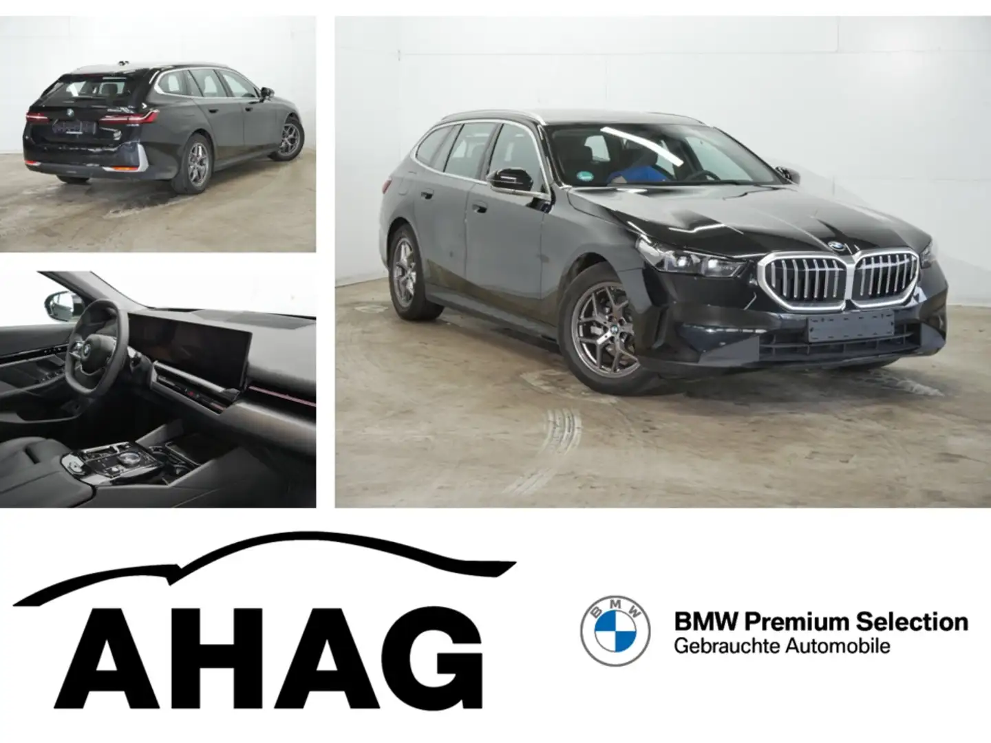 BMW 520 d Touring Klimaaut. Memory vorn Komfortzugang Schwarz - 1
