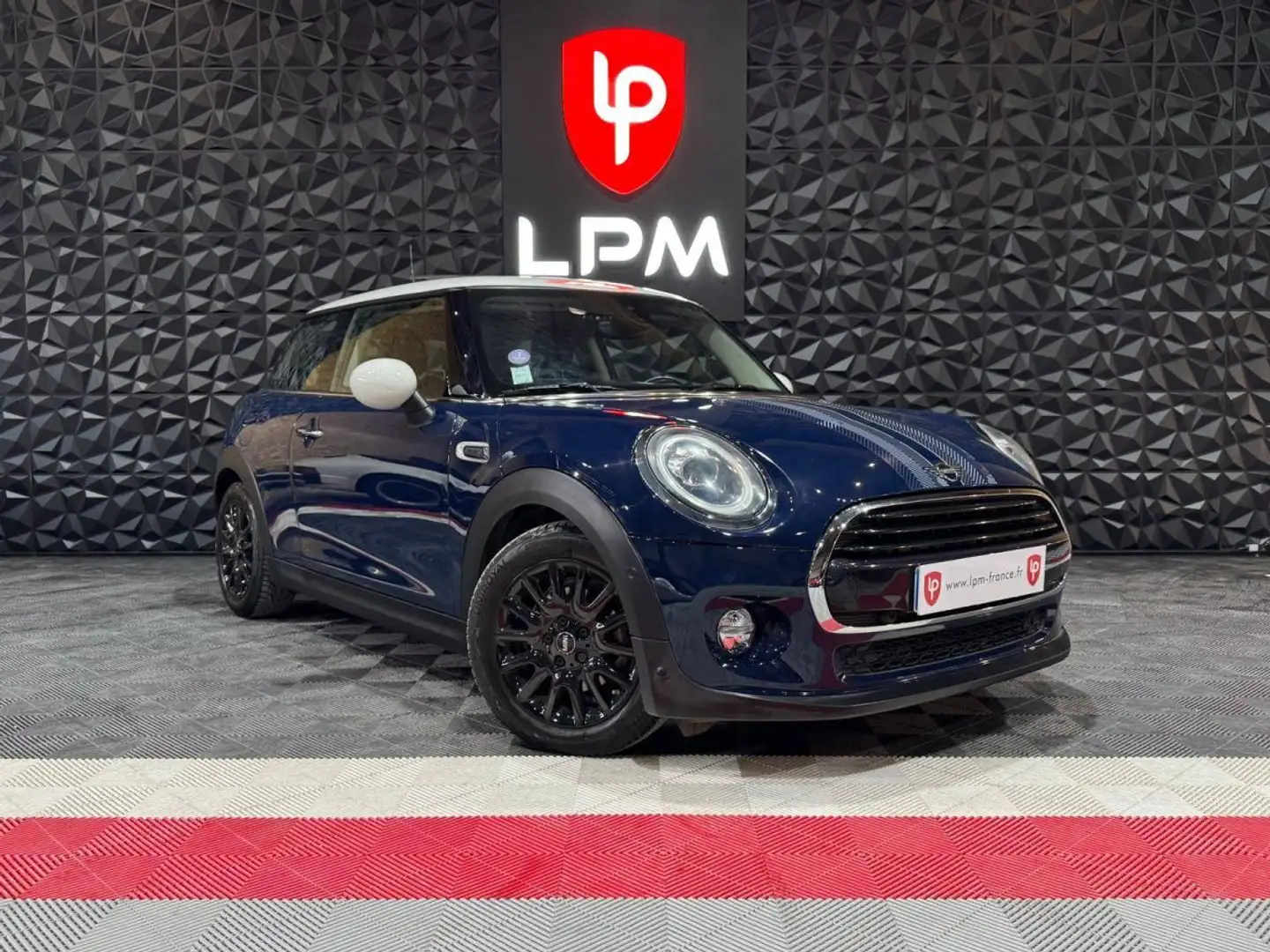 MINI Cooper 136CH EDITION HEDDON STREET BVA7 Blauw - 1