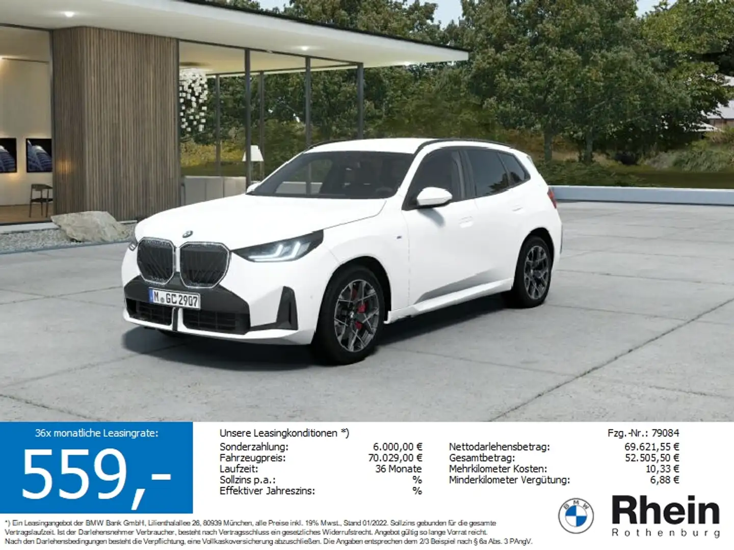 BMW X3 20 xDrive Weiß - 1