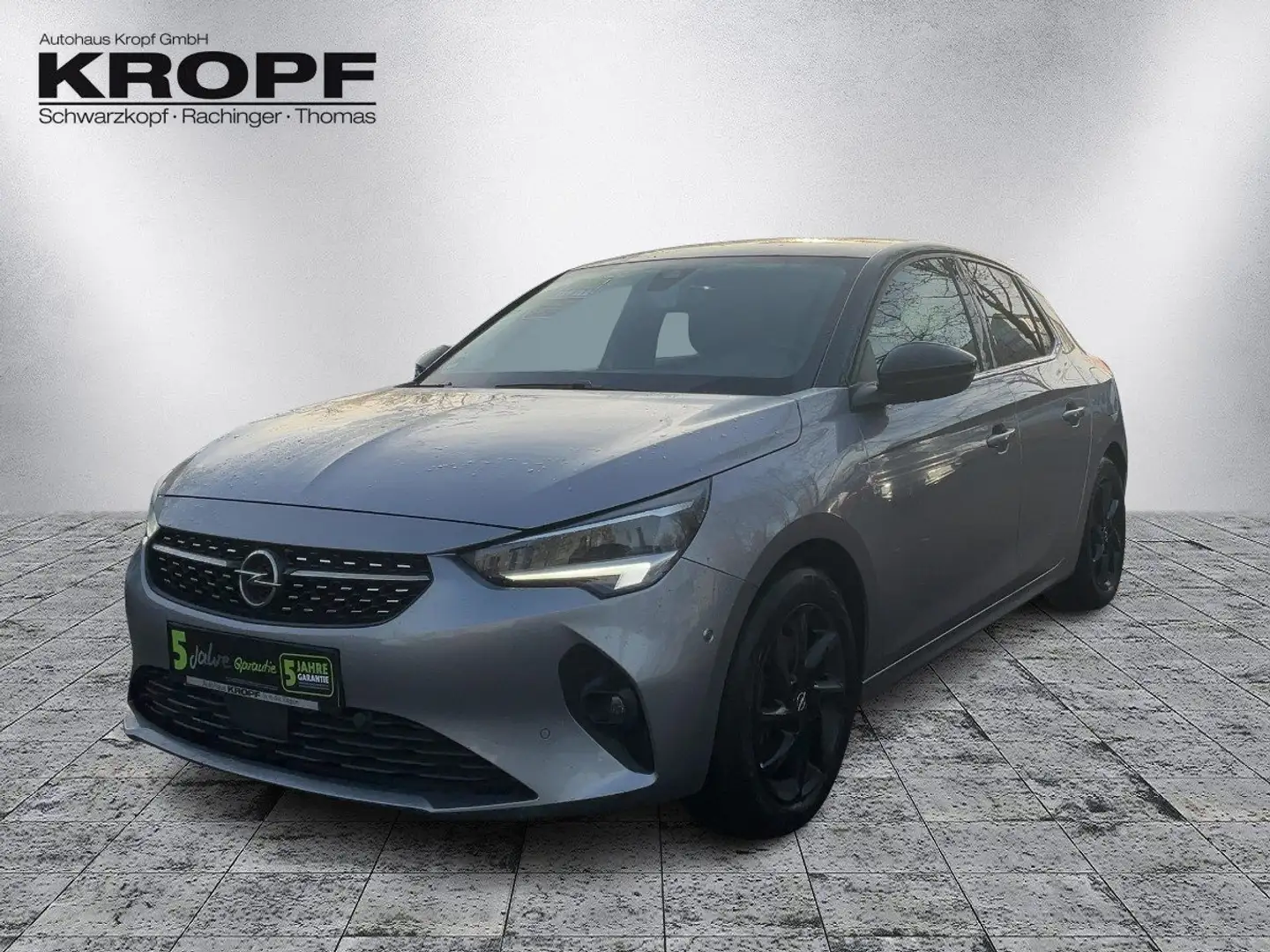 Opel Corsa F 1.2 Turbo Elegance FIN ab 2,99% LED+SHZ Gris - 2