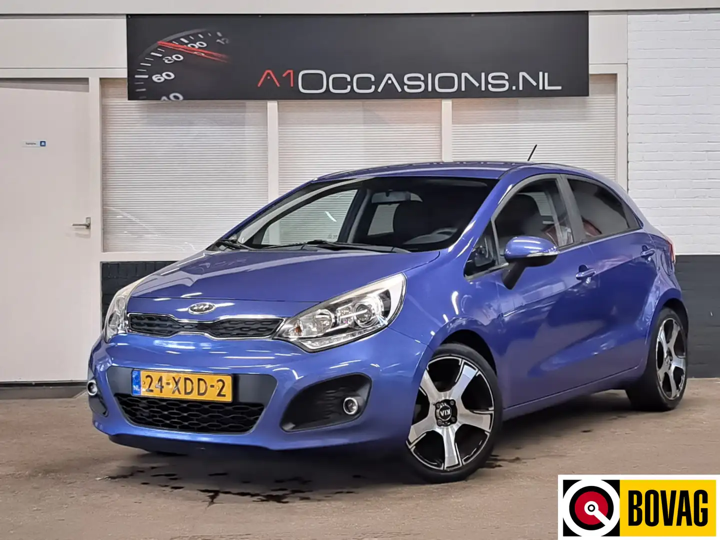 Kia Rio 1.2 CVVT Plus Pack Blau - 1