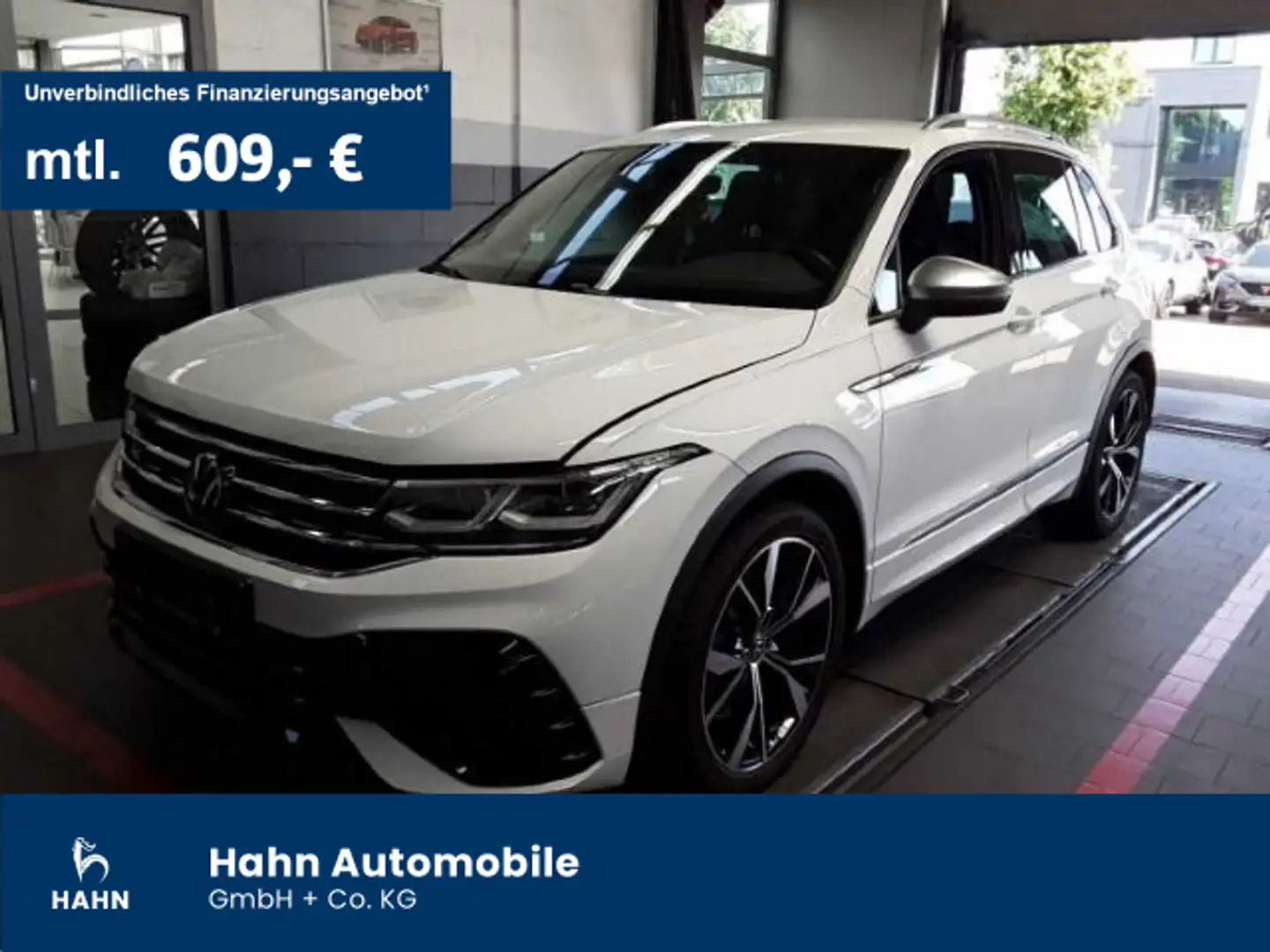 Volkswagen Tiguan 2.0TSI R 4Motion ACC AHK Cam LED Navi Weiß - 1