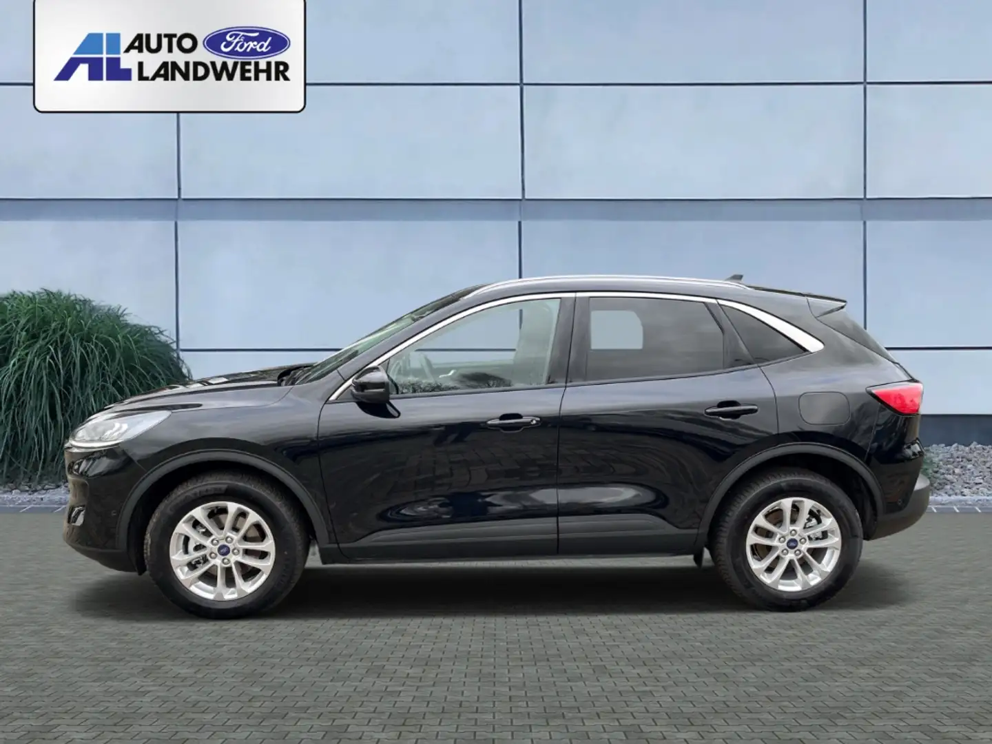Ford Kuga Titanium 2.0 EcoBlue AHK-klappbar Navi digitales C Schwarz - 2