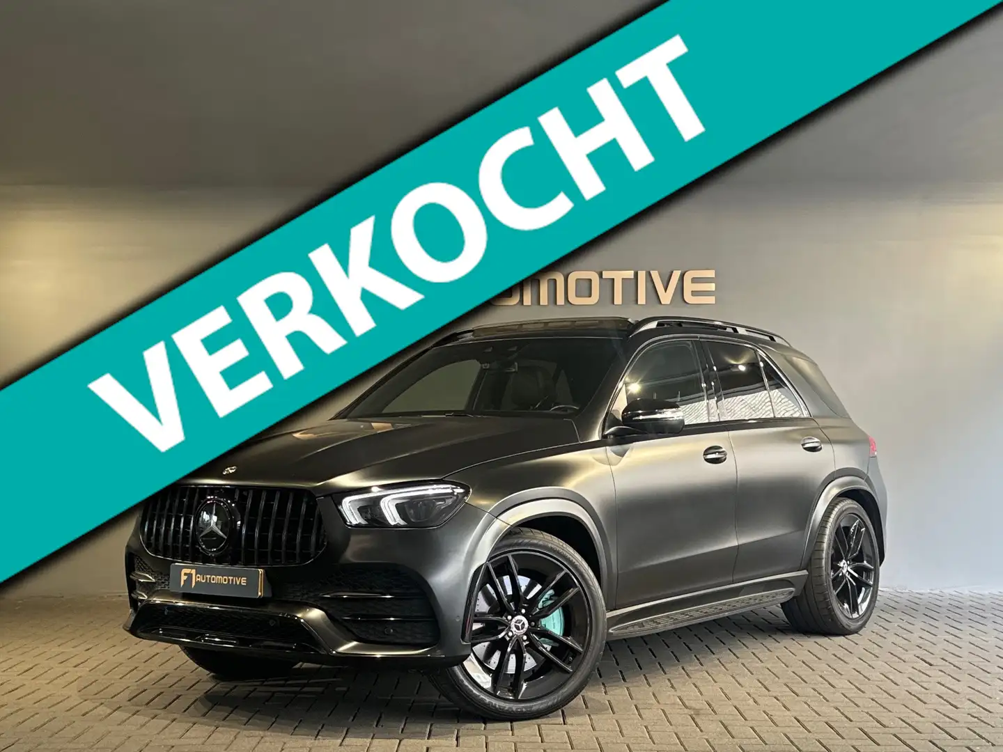 Mercedes-Benz GLE 450 AMG 4M 7p Pano|HuD|Burme|Memory Grijs - 1