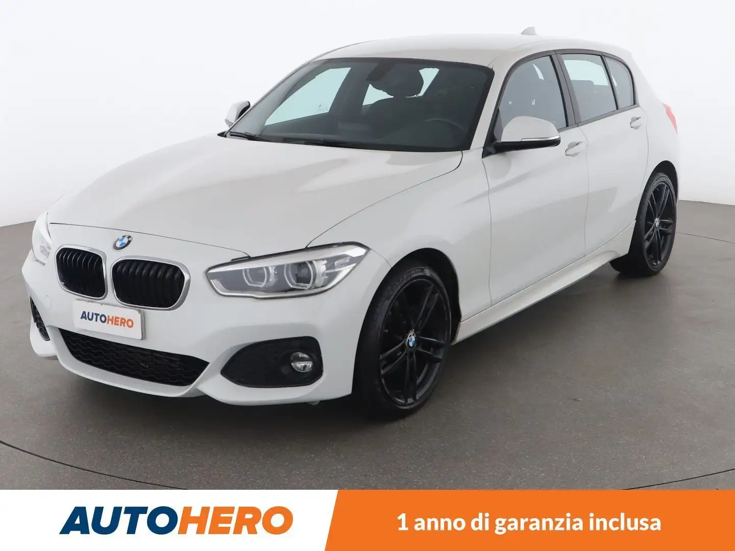 BMW 120 120d Msport  xDrive Bianco - 1
