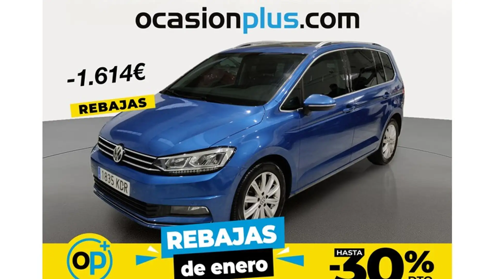 Volkswagen Touran 2.0TDI CR BMT Sport 110kW Bleu - 1