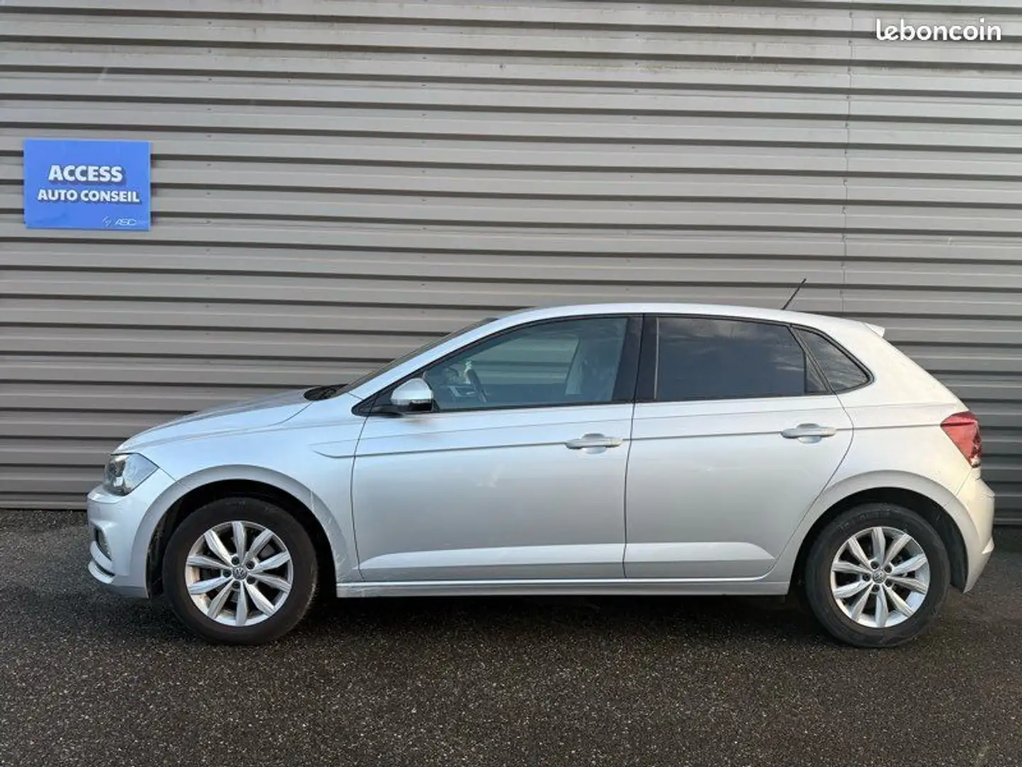 Volkswagen Polo 1.0 TSI 115 DSG7 AUTOMATIQUE, SUIVI, GARANTIE 5 Portes Gris - 2