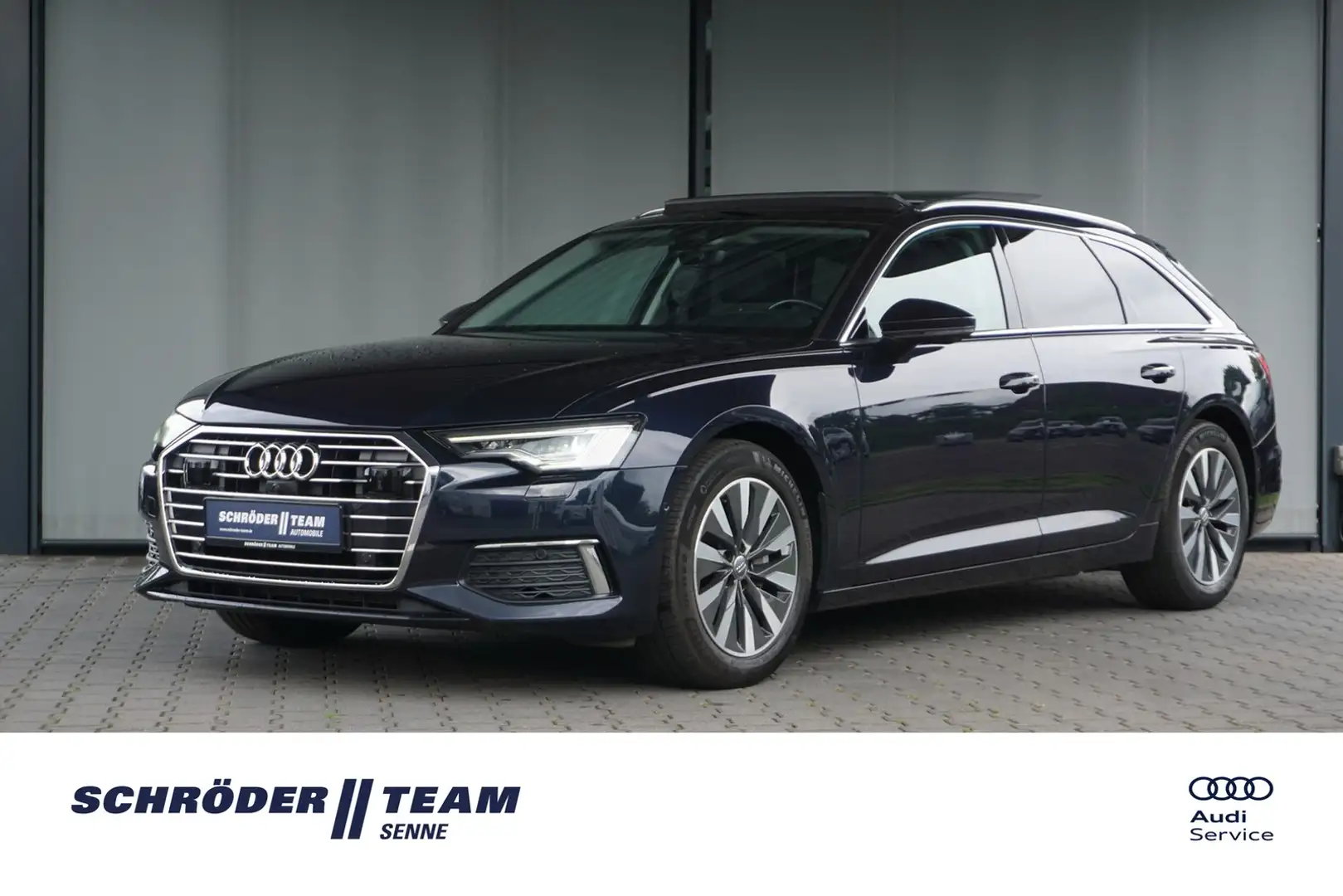 Audi A6 Avant 40 TDI S tronic design Pano Matrix ACC eh Blau - 1