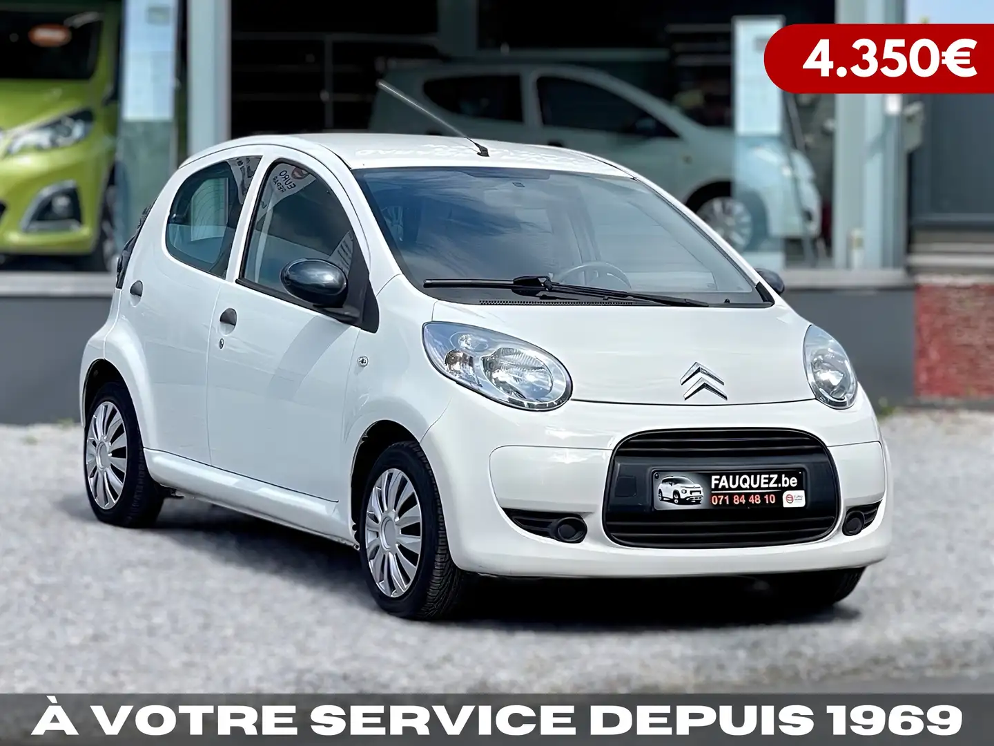 Citroen C1 1.0i • 70.000 kms ‼️ • Garantie 12 mois Blanc - 1
