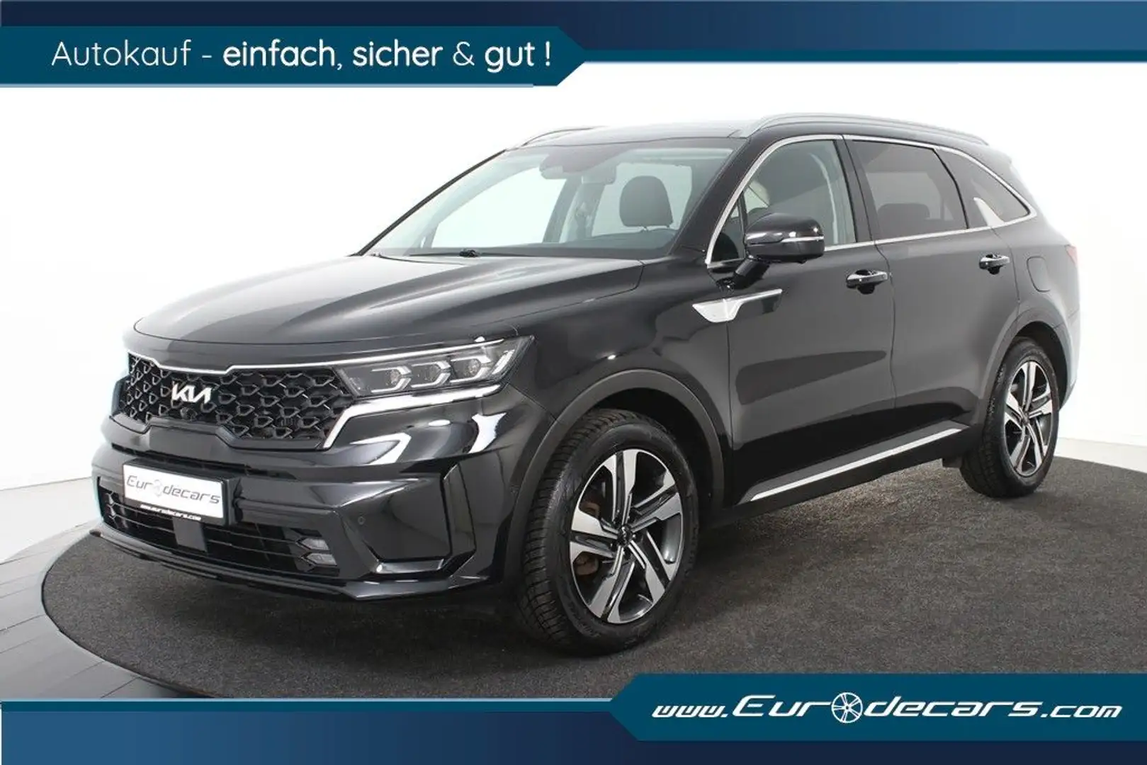 Kia Sorento 1.6 T-GDI Hybrid AWD *1.Hand*Pano.*Voll* Schwarz - 1