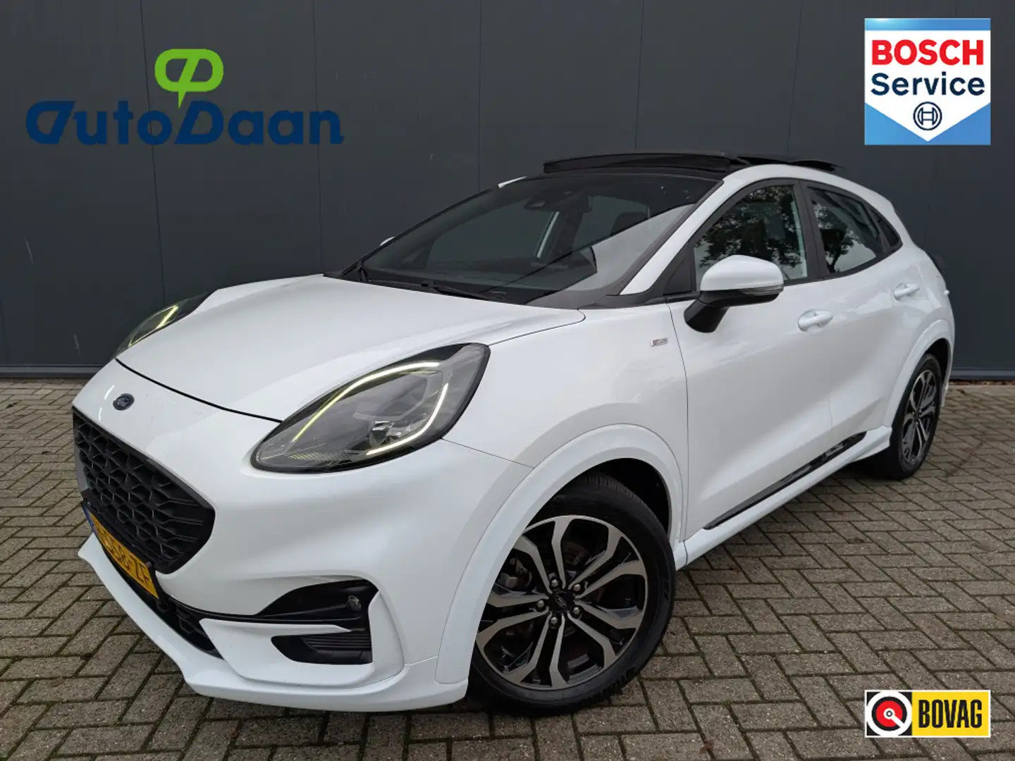 Ford Puma 1.0 EcoBoost Hybrid ST-Line Blanc - 1