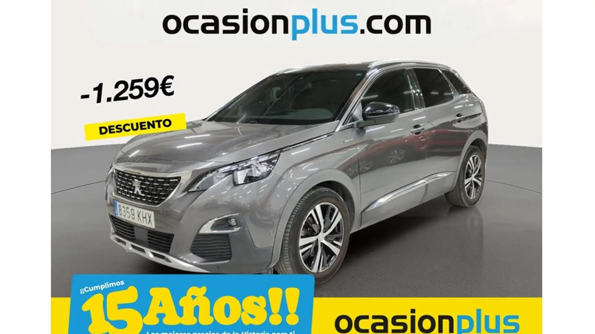 Peugeot 3008 1.2 PureTech S&S Style 130 Grau - 1