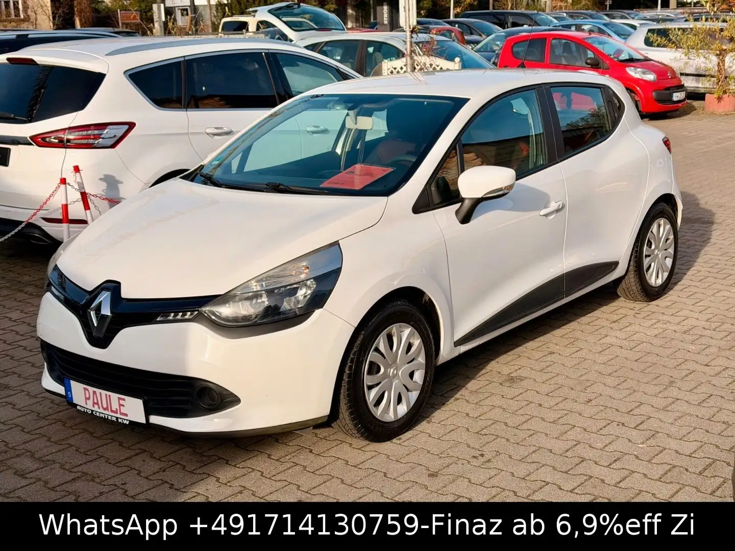 Renault Clio IV Expression-1.HAND-KLIMA-NAVI-TEMP-TÜVNEU Weiß - 1
