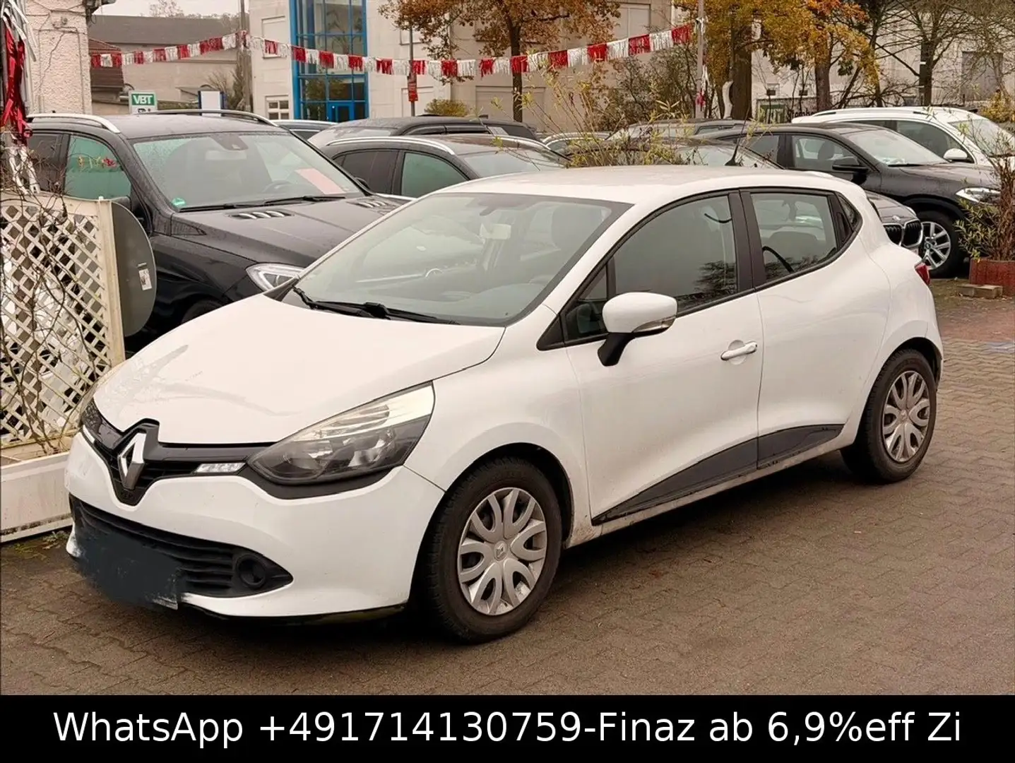 Renault Clio IV Expression-1.HAND-KLIMA-NAVI-TEMP-TÜVNEU Blanc - 1