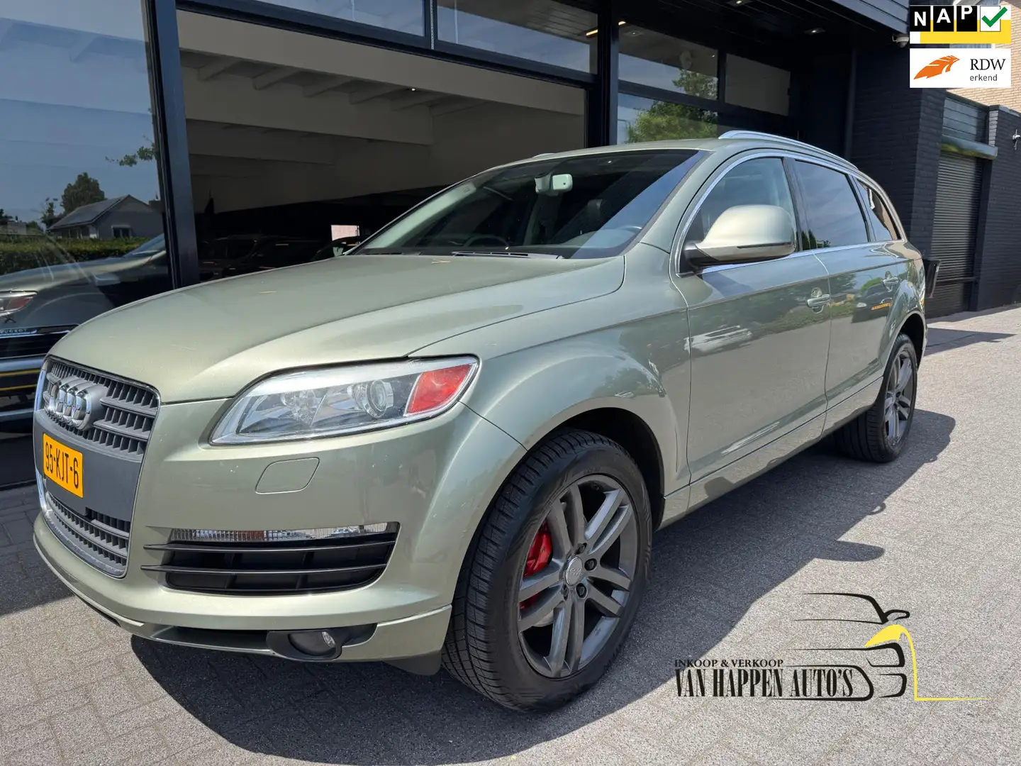 Audi Q7 4.2 FSI quattro Pro Line+ 7 PERSOONS Grün - 1