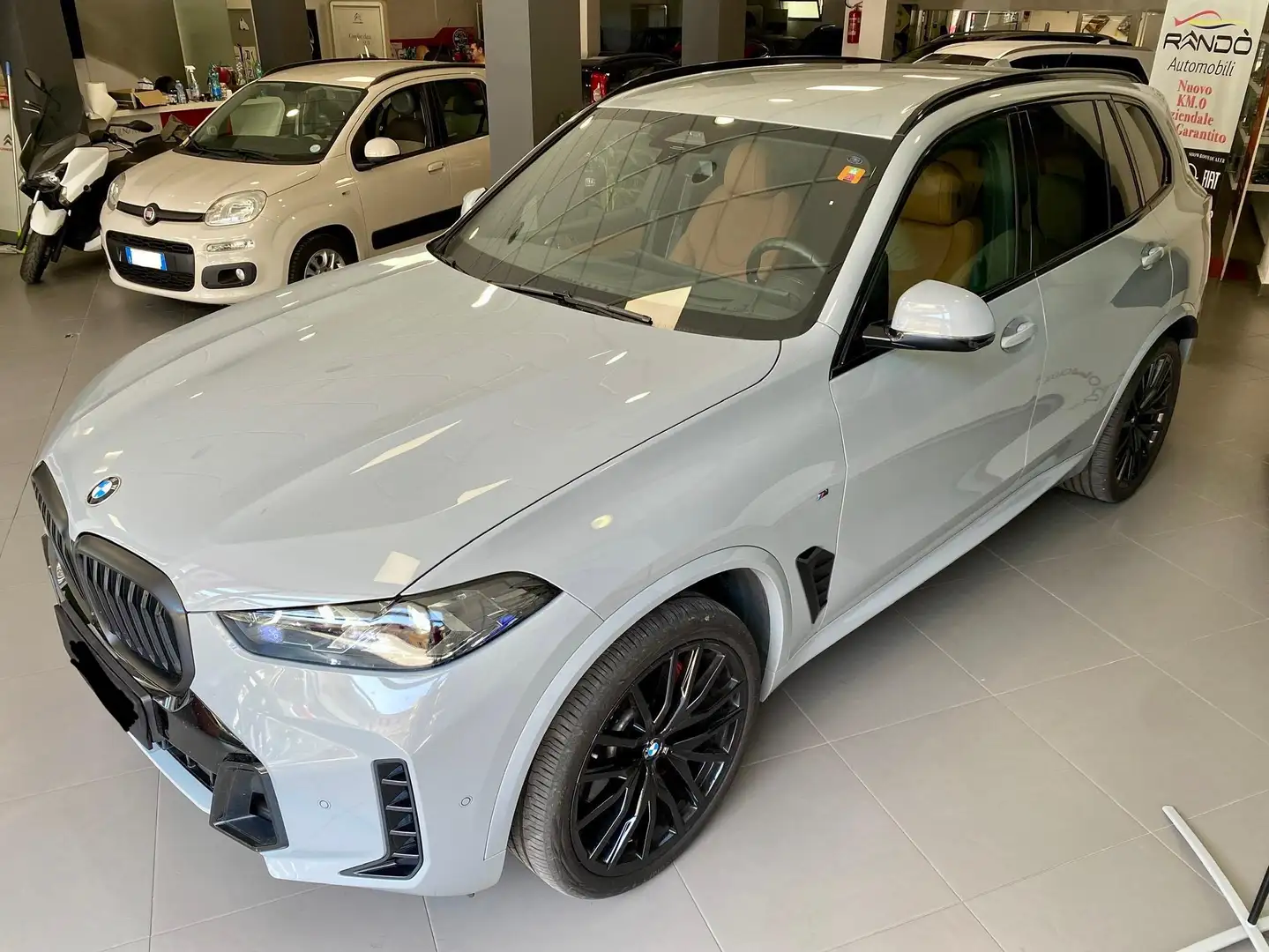 BMW X5 xdrive30d 48V Msport auto Grigio - 1