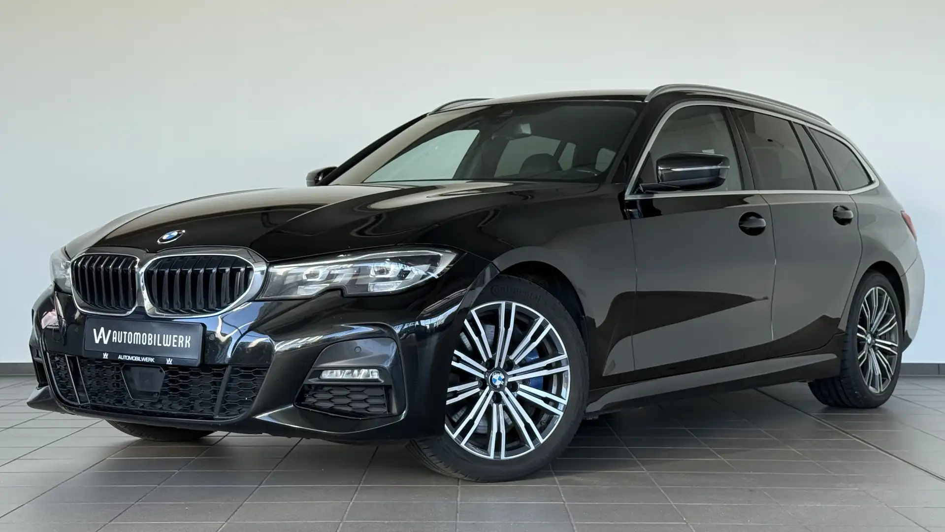 BMW 330 d M Sport |LED |AHK |HIFI |NAVI |LIVE CO Schwarz - 1