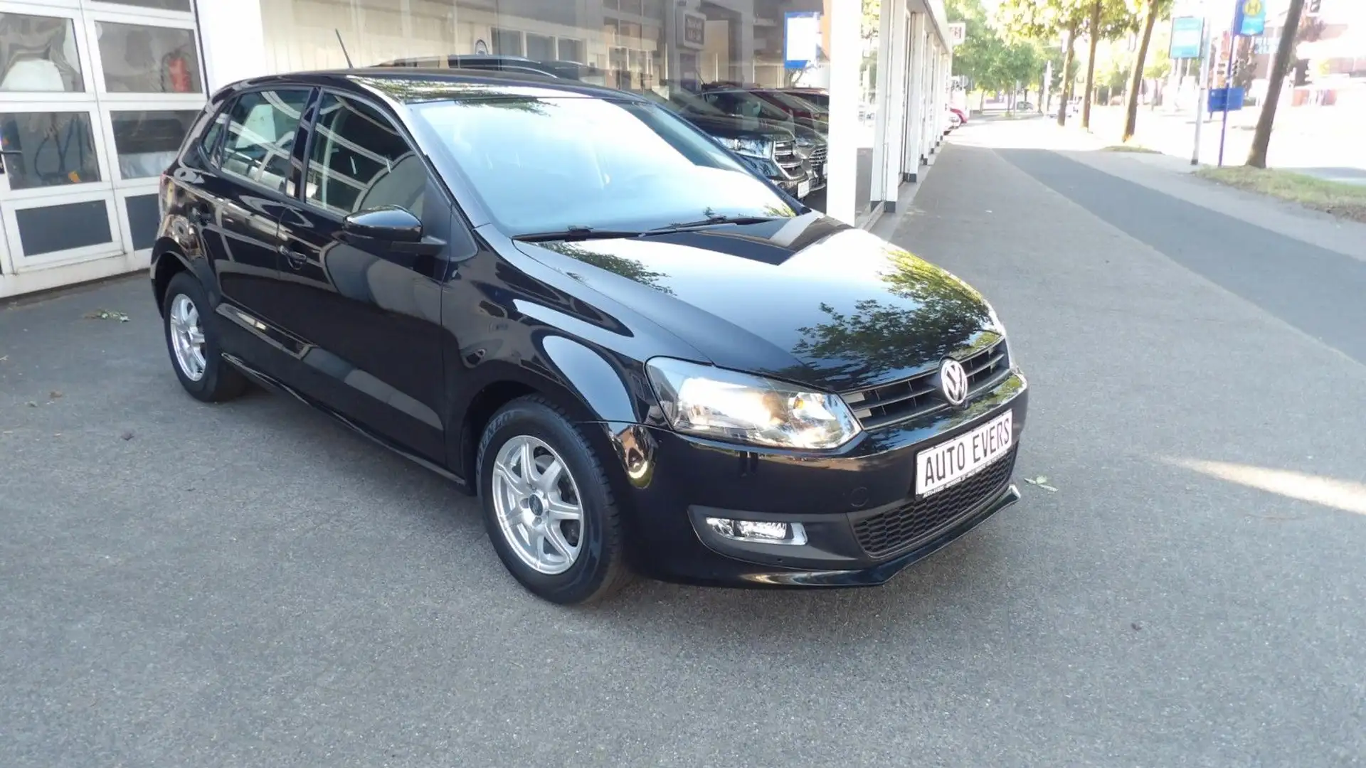 Volkswagen Polo V Trendline*5 Türen*Klima* Zwart - 2