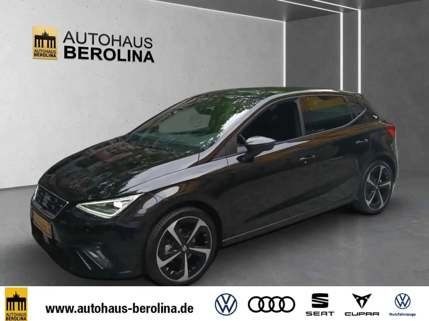 SEAT Ibiza 1.5 TSI FR DSG *ACC*NAV*Vision+*LED*SHZ* Schwarz - 2