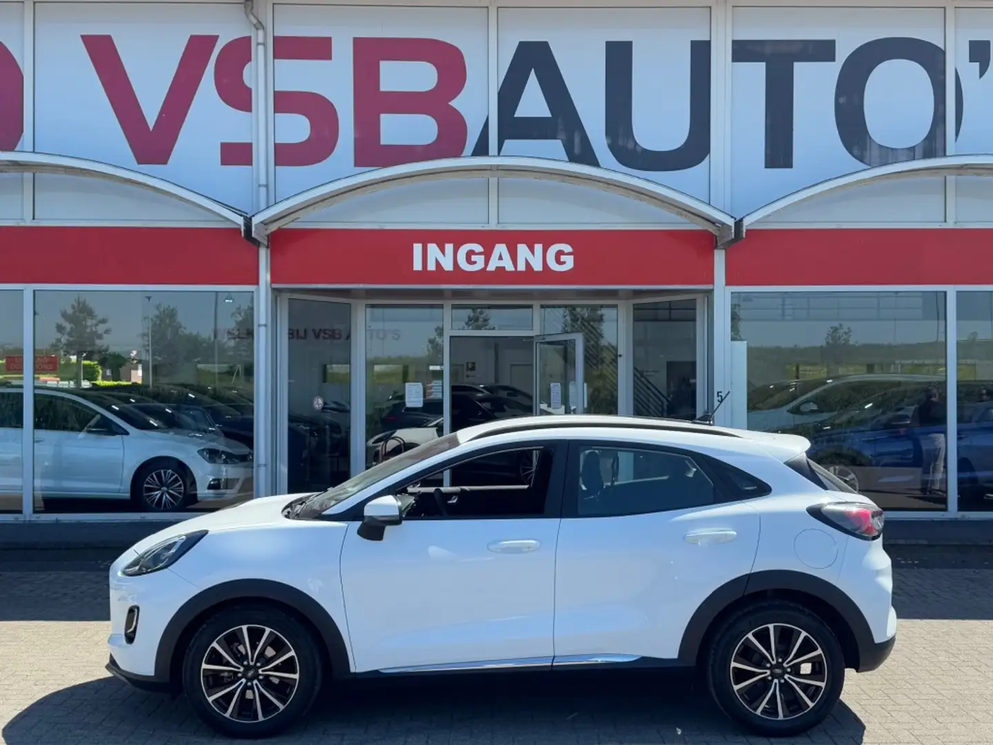 Ford Puma 1.0 ECOBOOST TITANIUM HYBRID NAVI CARPLAY LMV AIRC Blanco - 2