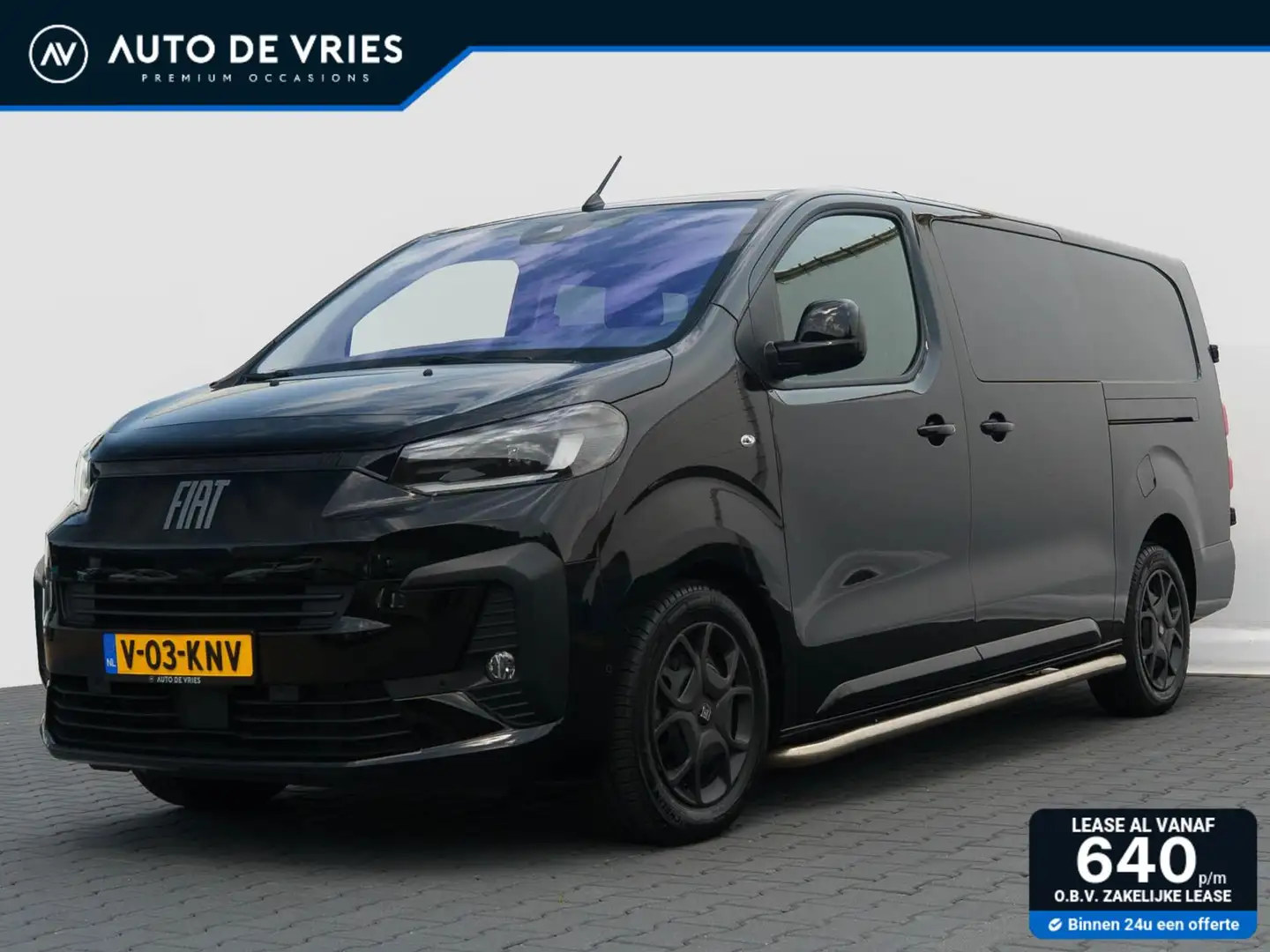 Fiat Scudo Bestel 2.0 D 180pk Automaat Dubbel Cabine | 2x Sch Nero - 1