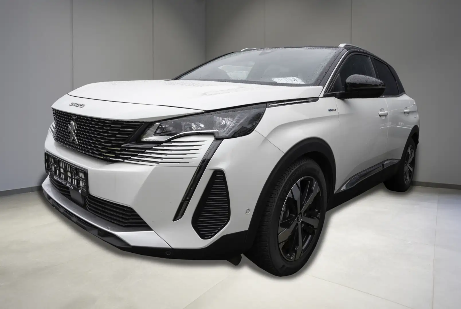 Peugeot 3008 GT Pack 1.6 Hybrid 225e-EAT8 Blanc - 1