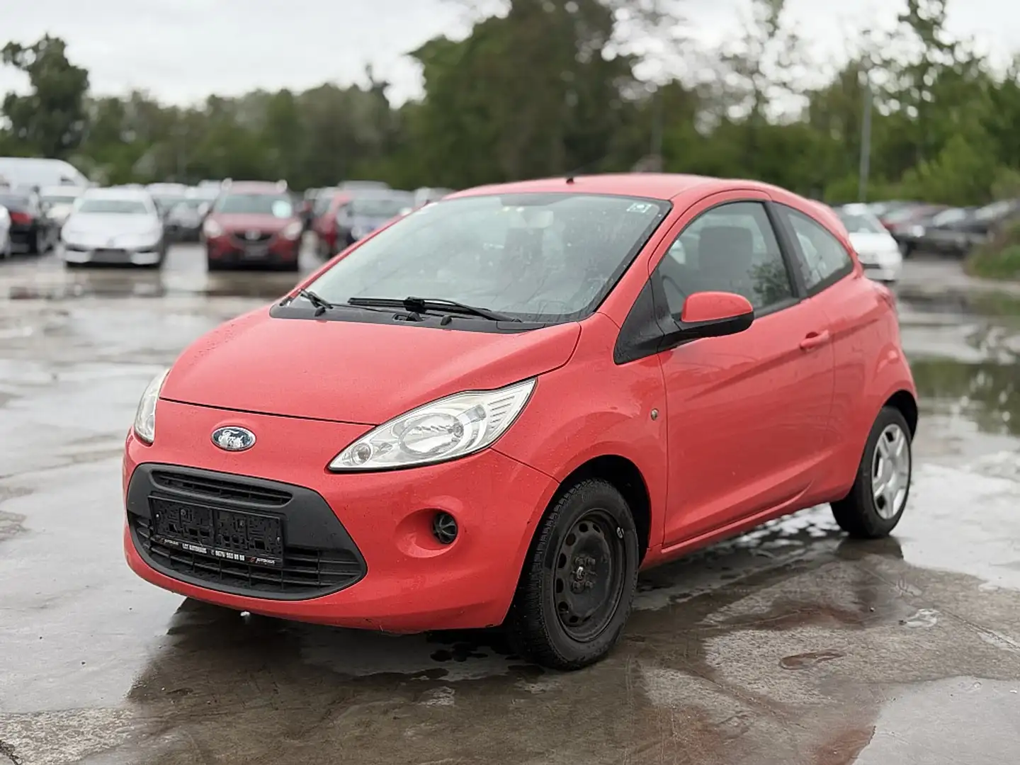 Ford Ka/Ka+ Ka 1,3 Ambiente TDCI |PICKERL BIS 10/2025| Rouge - 1
