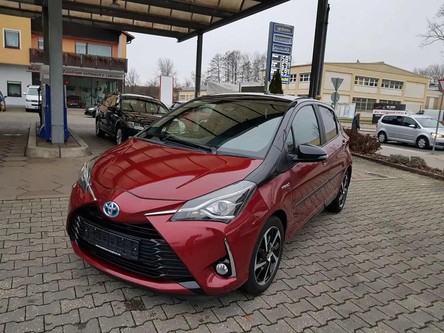 Toyota Yaris 1.5 Dual-VVT-i  Hybrid Style Selection 55 kW (7... Rojo - 2