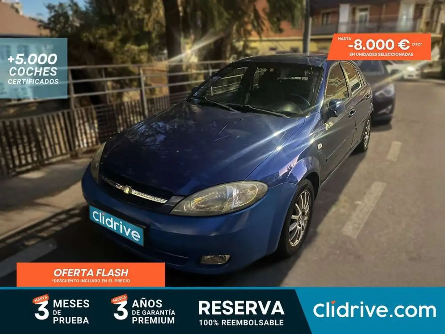 Chevrolet Lacetti 1.6 16v SX Blau - 1