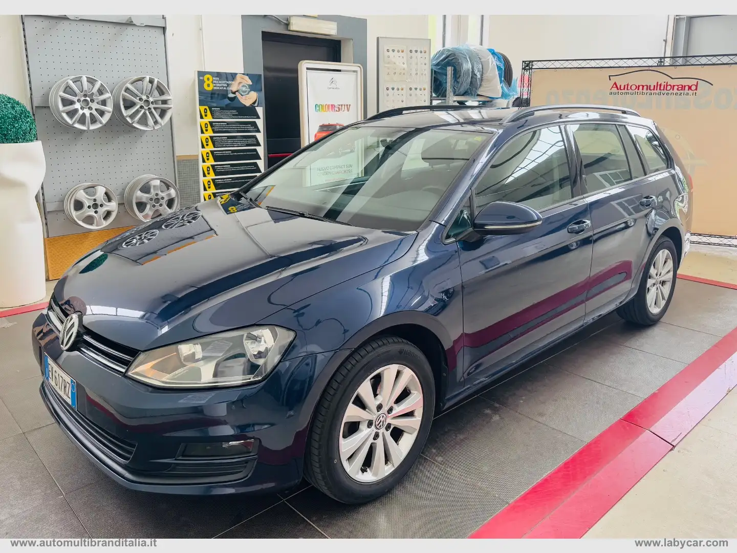 Volkswagen Golf VARIANT. Bus.1.6 TDI 105CV Comfortl.BMT Blu/Azzurro - 1