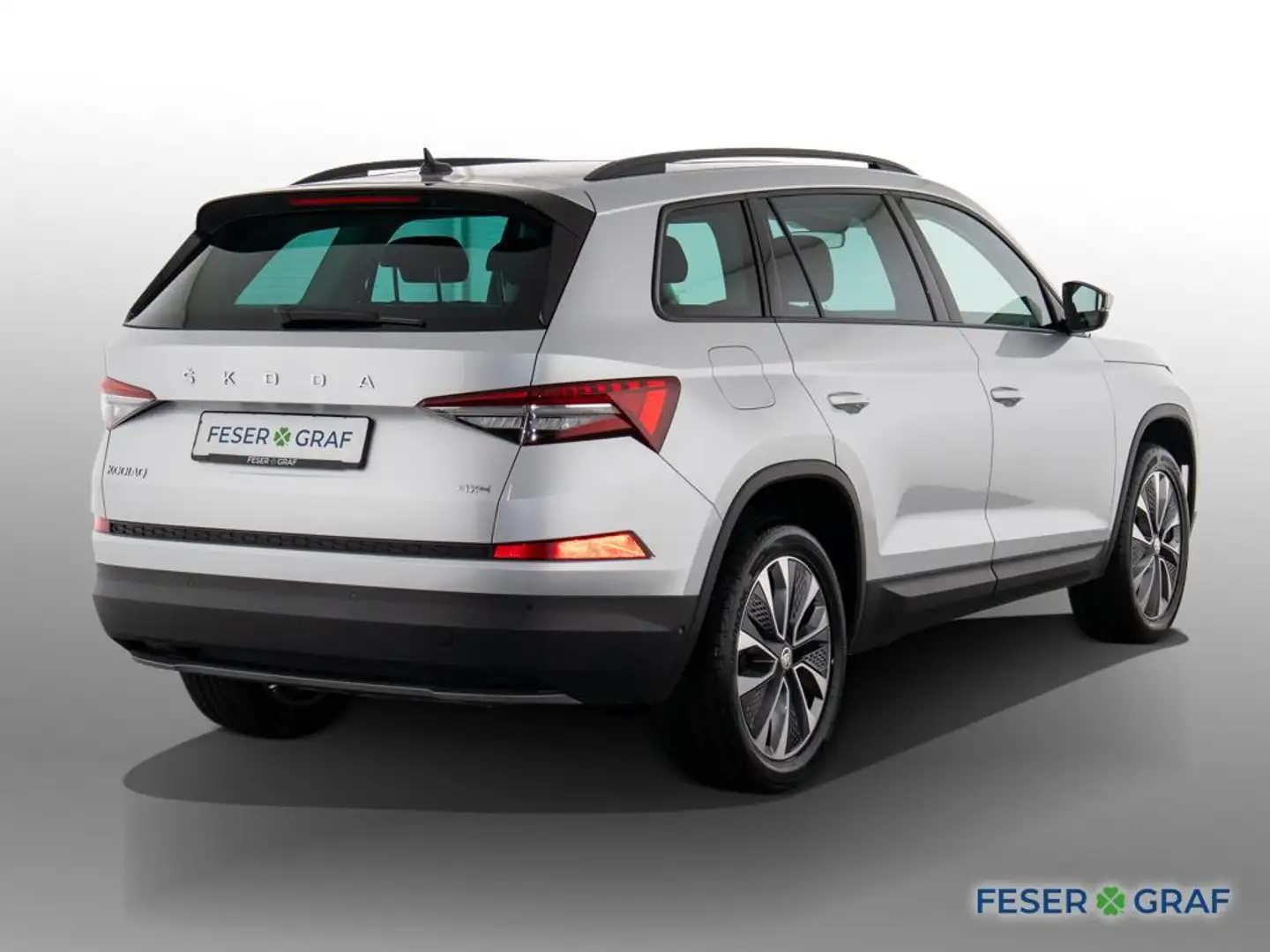 Skoda Kodiaq 2.0 TSI Tour 4x4 AHK/LED/Navi/Alu 19/Front-Lane- A Argento - 2