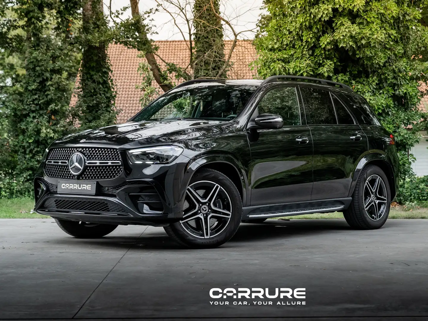 Mercedes-Benz GLE 300 d 4Matic AMG Line*360*AIRMATIC*BURMESTER*MEMORY Zwart - 1