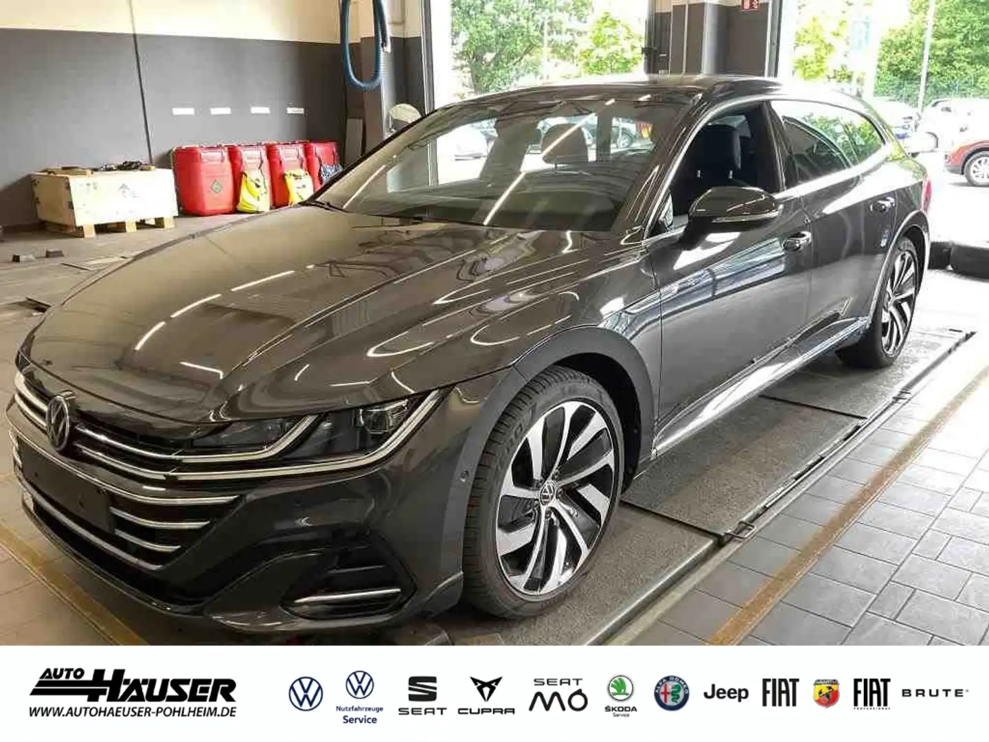 Volkswagen Arteon Shooting Brake R-Line 2.0 TSI DSG STANDHZG AHK EL. Grigio - 1