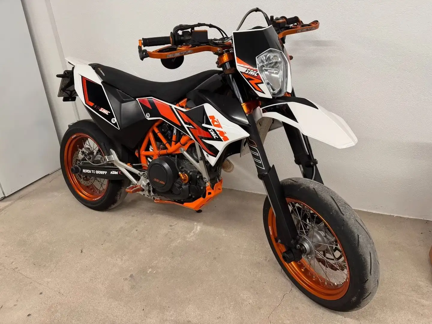 KTM 690 SMC R Biały - 2